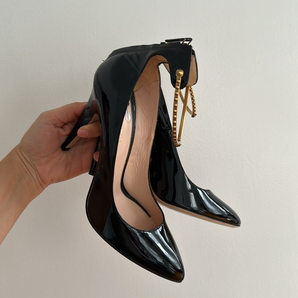 GUCCI Patent Leather heels! Size 42 - Picture 8 of 9